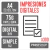 Impresiones Bajadas Printshop Byn A4 75g X 300 Unidades