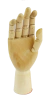 Mano Articulada Maniqui Madera Boceto Croquis Sapiens 12cm