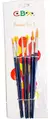Set De Pinceles Sinteticos Surtidos Cbx X 6 Redondos - X24