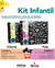 Kit de Arte Infantil Eterna, Temperas, Pincel, Tangram, Paleta!