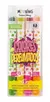 Resaltadores Mooving Coloring Gel Neon Con Aroma X 5