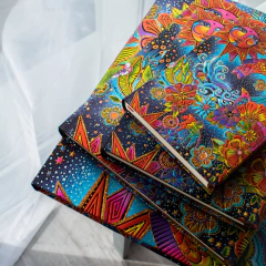 18X13 CUADERNO PAPERBLANKS MAGIA CELESTE MIDI RAYADO 18X13