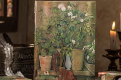 18X13 CUADERNO PAPERBLANKS MACETAS TERRA FLORES CÉZANNE MIDI 18X13 - ARTISTICA ONE ART