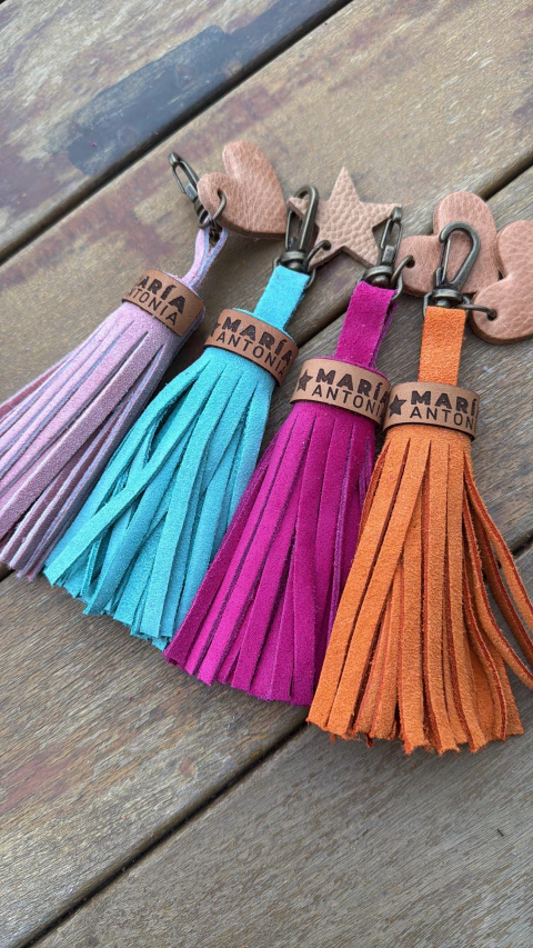 LLAVEROS FLECO colores !!! - comprar online