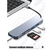 HUB ADAPTADOR 5 EN 1 TIPO-C A SD/TF+USB3.0+USB2.0X2 BYL-2103T - comprar online