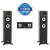 COMBO PARLANTES JBL STAGE A180 X2 + A125C CENTRAL