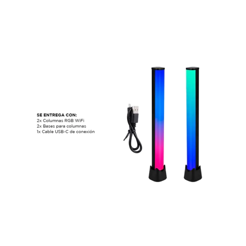 BARRA DE LUCES LED RGB+IC USB - comprar online