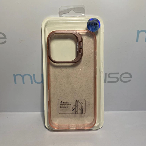 FUNDA GLITTER CON PROTECTOR CAMARA IPHONE 16 PRO/ 16 PRO MAX en internet