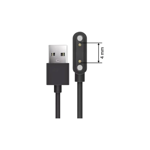 Imagen de CABLE CARGADOR SMARTWATCH KIESLECT K SERIES USB MAGNÉTICO