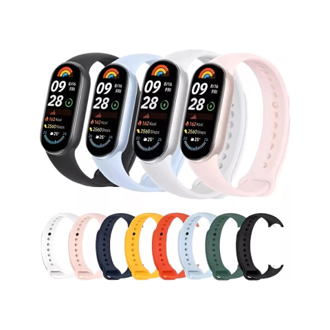 MALLAS SILICONA PARA SMARTWATCH XIAOMI MI BAND 9 / 8 - comprar online