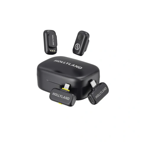 MICRÓFONO INALÁMBRICO HOLLYLAND LARK A1 COMBO USB-C + LIGHTNING - comprar online