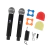 MICROFONO DOBLE SEISA GE5-2 INALÁMBRICO RECARGABLE UHF