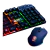 KIT TECLADO SEMI MECANICO Y MOUSE GAMER 7D RETROILUMINADO BKT MK85 en internet