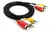 CABLE 3 RCA a 3 RCA AUDIO y VIDEO 1,5m