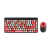 KIT TECLADO + MOUSE INALAMBRICO NOGA S5700 PC/NOTEBOOK/USB