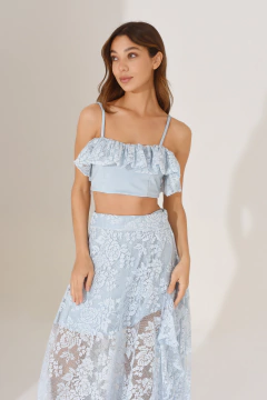 Imagen de Falda Verona Celeste