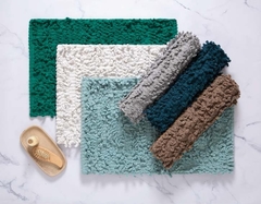 Alfombra Baño Shaggy Deco Jean Cartier 40x60 CM TF