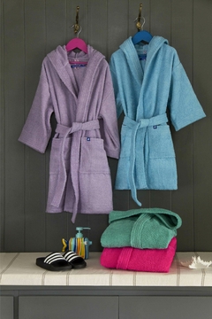 PROMO Batas de baño Arcoiris Junior COT - EntreSabanas.com - Tu Blanquería Online