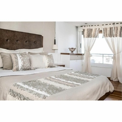 LIQUIDACION Colcha Damazquino Imagine 2 1/2 Plazas Dina Gerade