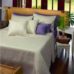 LIQUIDACION Colcha Portuguesa Danubio Celebration Queen size / 2 1/2 Plazas