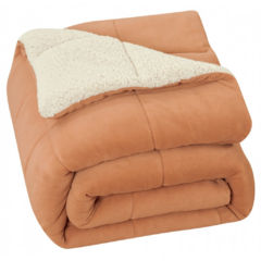 Edredón térmico Coral Fleece Brescia King size - EntreSabanas.com - Tu Blanquería Online