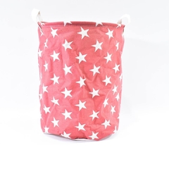 Canasto Rustico Estrellas 35x43 CM CB
