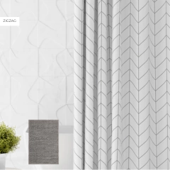 Set Bath alcoyana, Cortina + ganchos + alfombra TF - comprar online