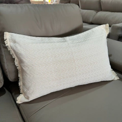 Fundas de Almohadón Rústica Dina Gerade 70x40 (Pack de 2 unidades) -