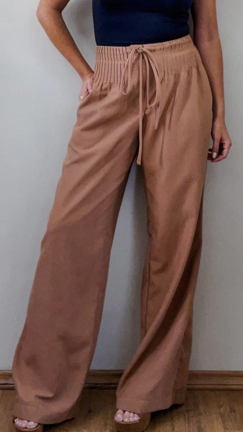 Pantalona Easy Marrom - comprar online