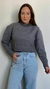 Blusa Tricot Básica Cinza - Aliá Brand