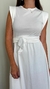 Vestido Muscle Malha Offwhite