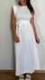 Vestido Muscle Malha Offwhite - Aliá Brand