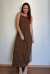 Vestido Midi Animal Print