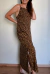 Vestido Midi Animal Print on internet