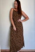 Vestido Midi Animal Print - buy online
