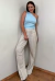 Blusa 1 Ombro Canelada Bianca Azul Claro - comprar online