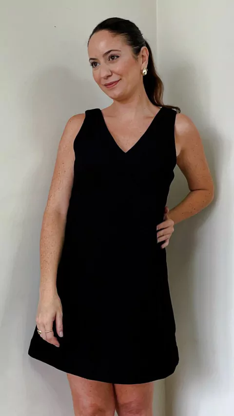 Vestido Mari Preto