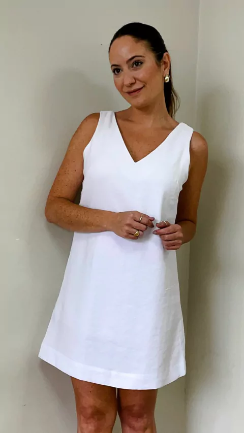 Vestido Mari Branco