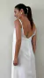 Vestido Ipanema Cetim Branco on internet