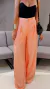 Calça Pantalona Mabe Pêssego - comprar online