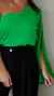 Blusa Virgínia 1 Ombro Verde - comprar online