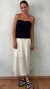 Saia Midi Crepe Serena Bege - buy online