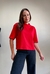 Imagem do Camiseta Feminina We Gola Alta Vermelha