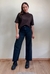 Camiseta Feminina We Gola Alta Marrom - comprar online