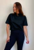 T-shirt Gola Alta Preta 100% Algodão - loja online