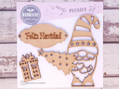 Kit Pegalos 1011 Navidad