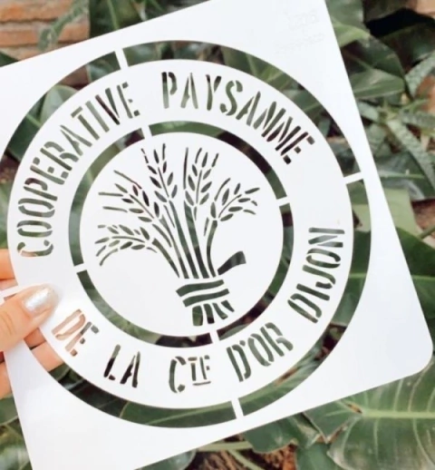 Stencil Cooperative Art. C5232 - 20cm x 20cm