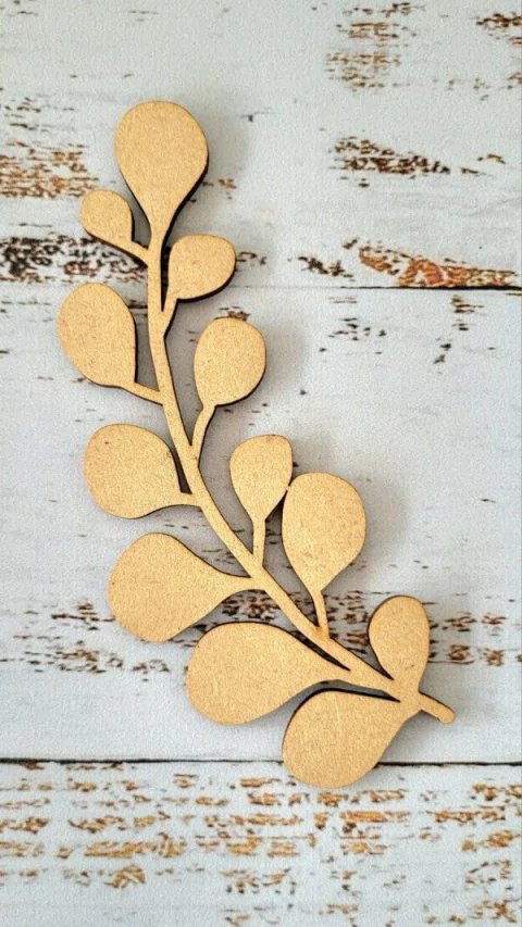 Eucalipto en mdf de 3mm