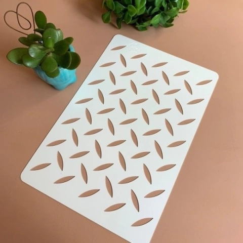 Stencil Chapa Semillada Art. C5027 - 20cm x 30cm