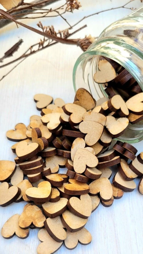 Mini Corazón x 20 unidades